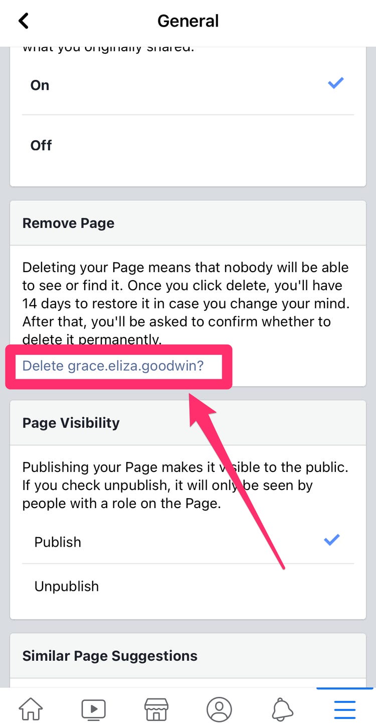 Alternatives to Deleting a Facebook Page