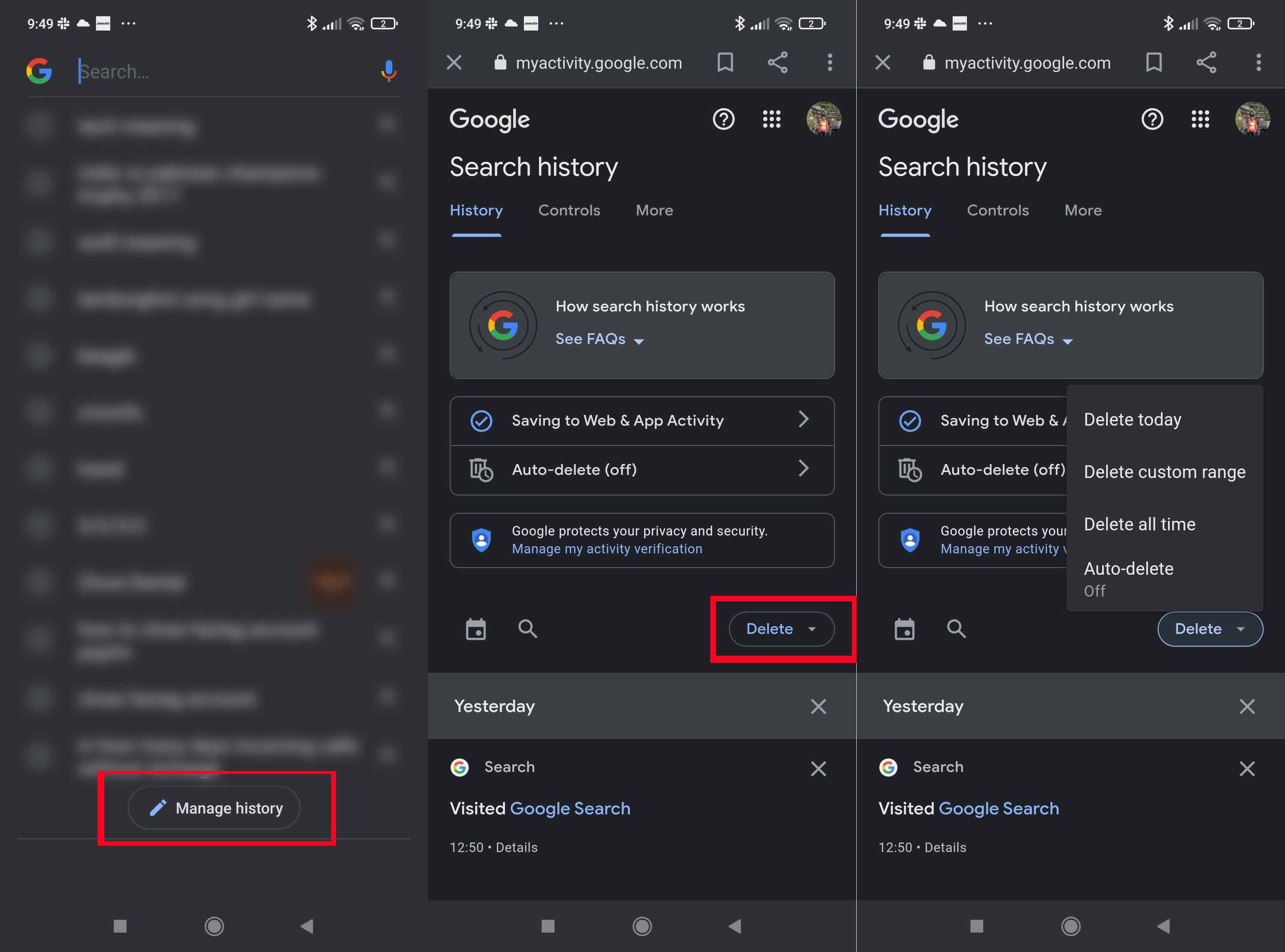 Clear Your Tracks A StepbyStep Guide to Deleting Google Search History on Android