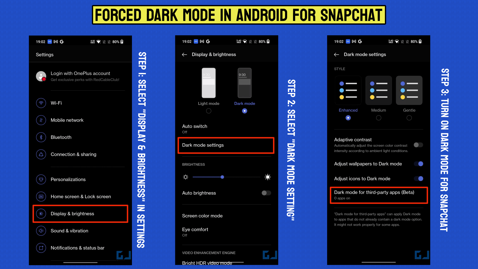 Dark Mode on Snapchat Benefits and Drawbacks Full HD