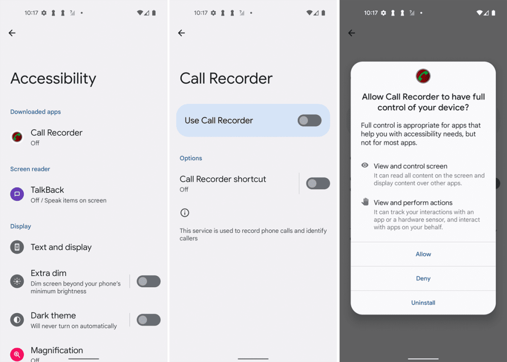 How to enable call recording on Android