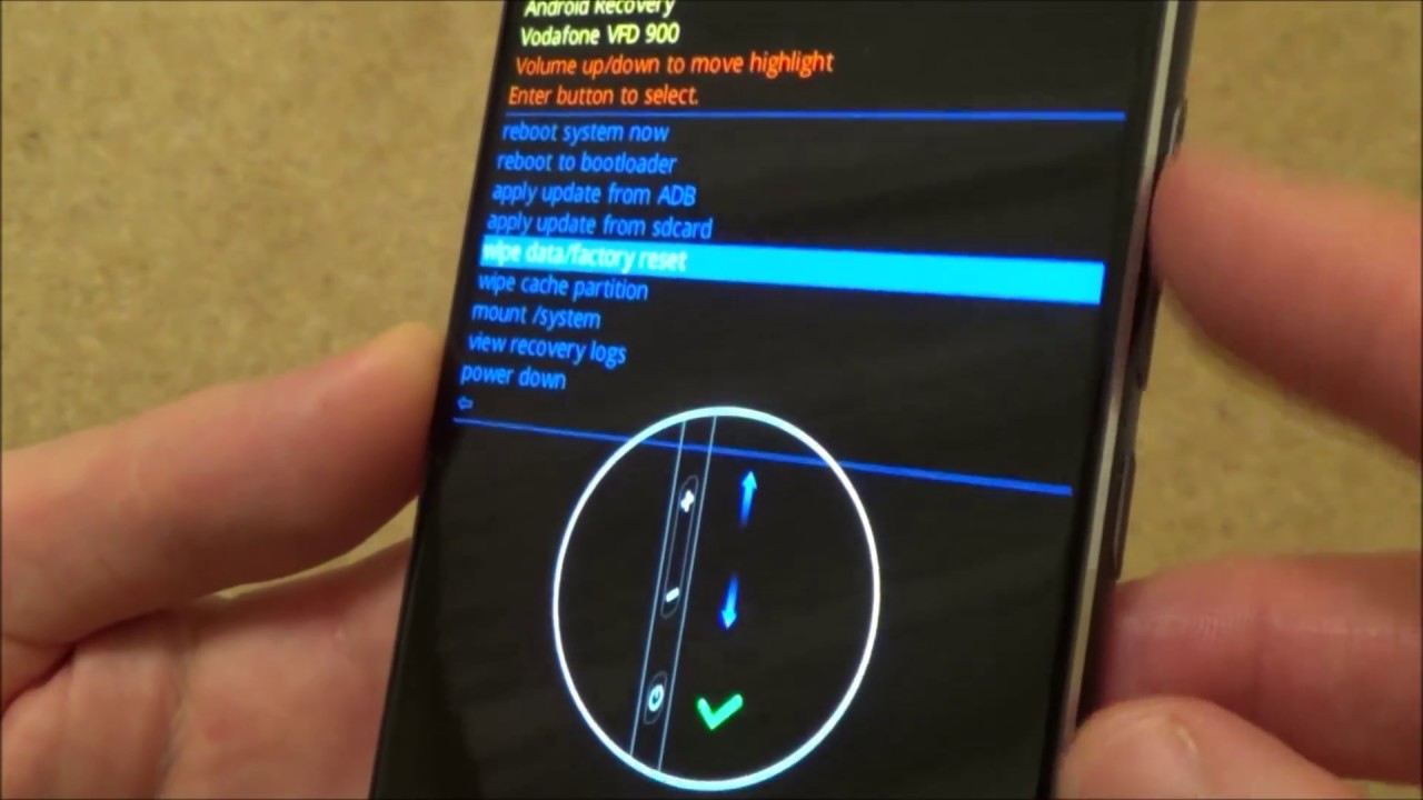 How to factory reset Android
