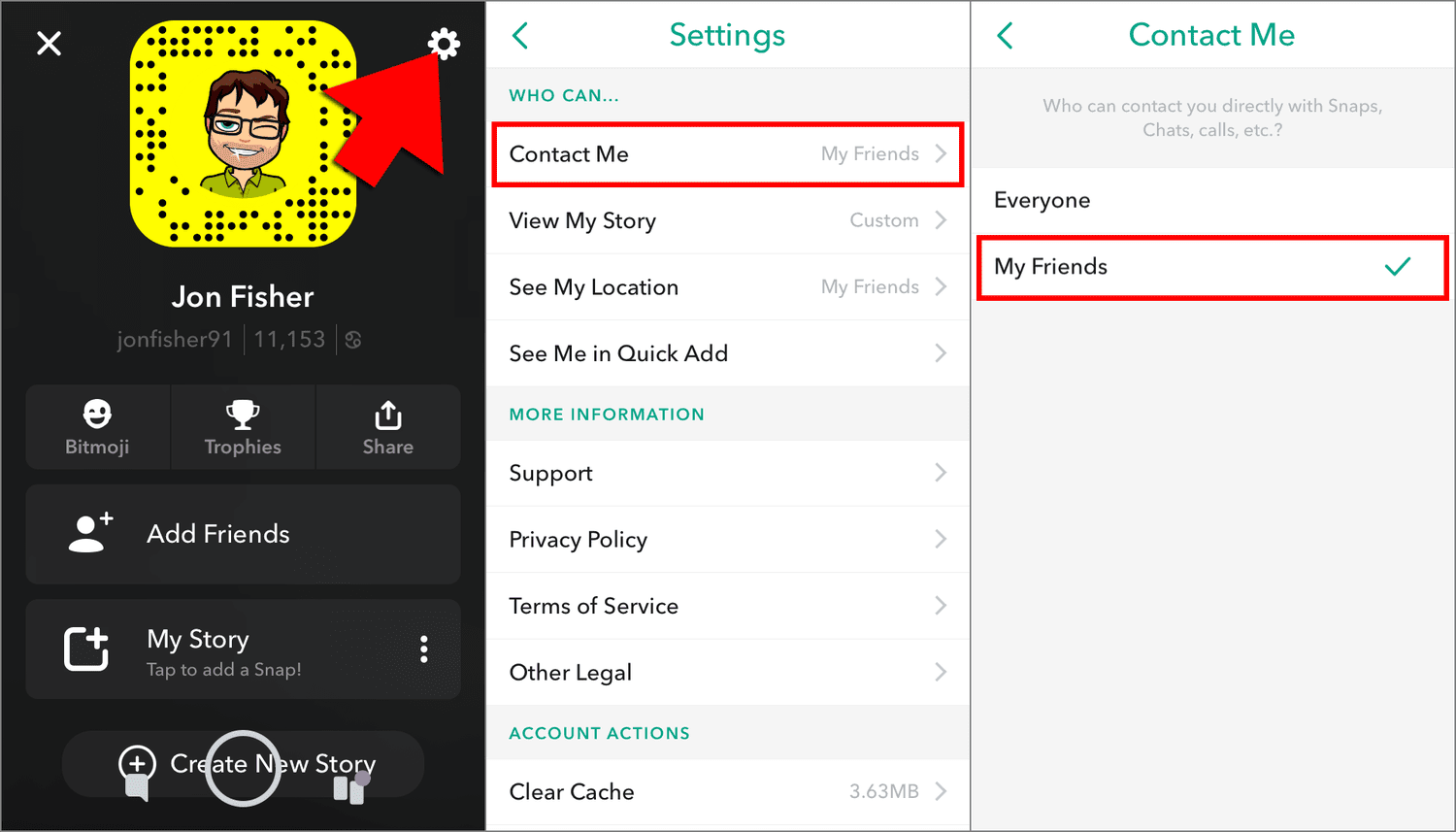 Snapchat Privacy Settings Keep Your Account Safe from Strangers