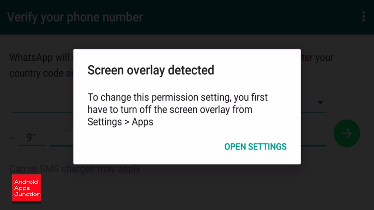 Stop Screen Overlay Issues Top Apps to Avoid on Your Phone Full HD