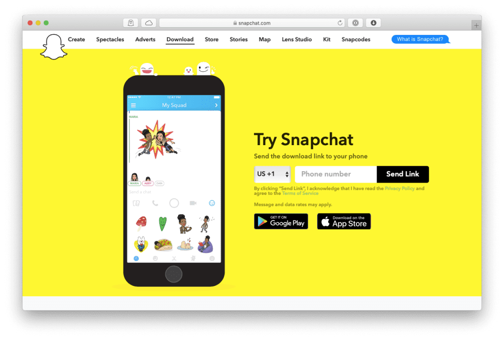 how to get snapchat on mac